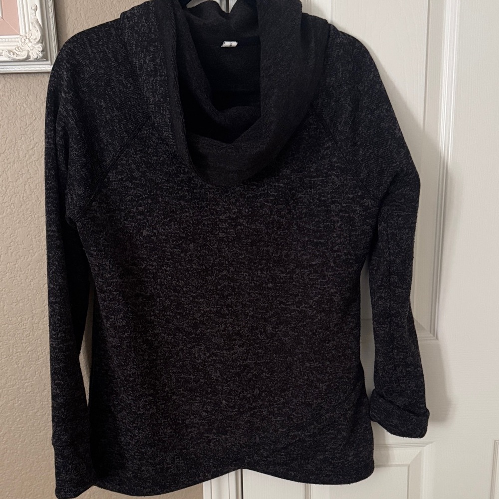 Ideology Charcoal Cowl Neck Sweater